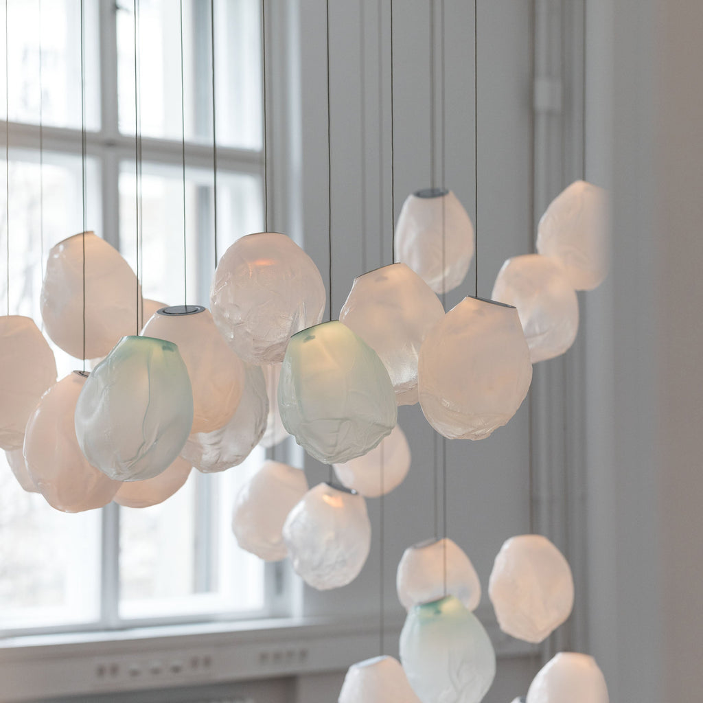 Clear Glass Pendant Light Fixture — Pendant Light | Maison Monashee — view 4