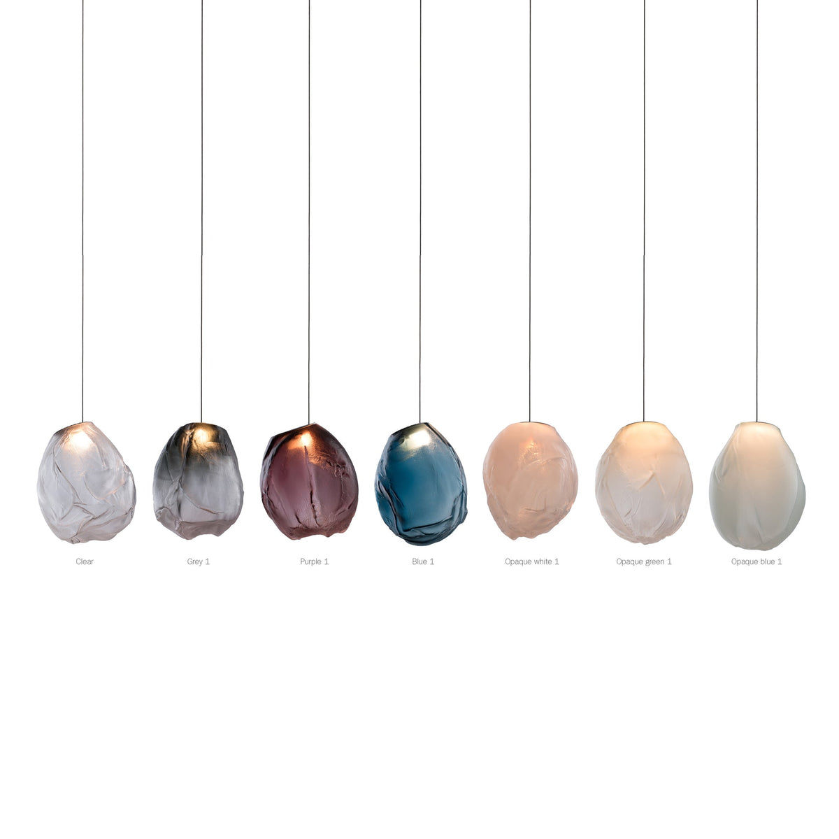 Clear Glass Pendant Light Fixture — Pendant Light | Maison Monashee — view 115