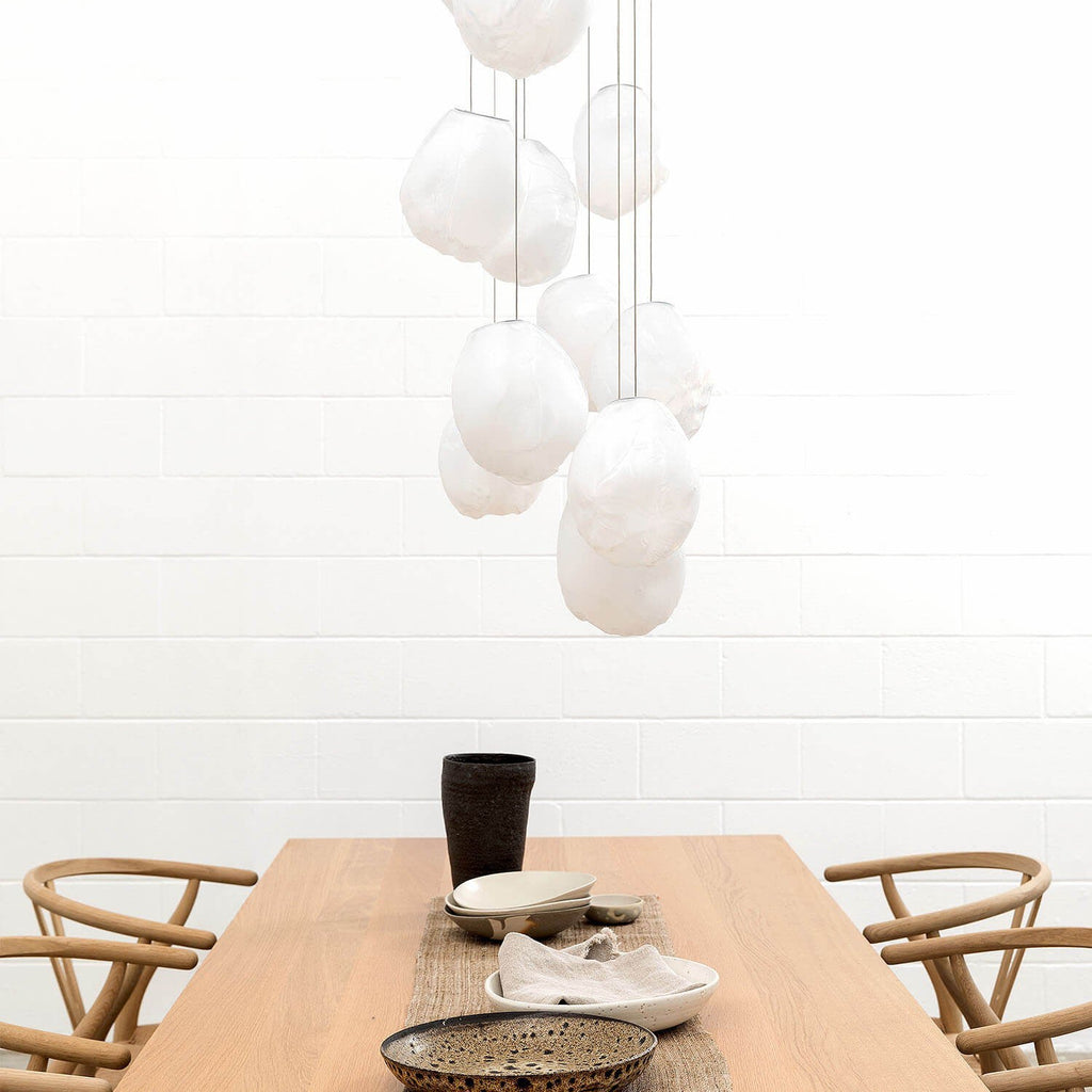 Clear Glass Pendant Light Fixture — Pendant Light | Maison Monashee — view 76