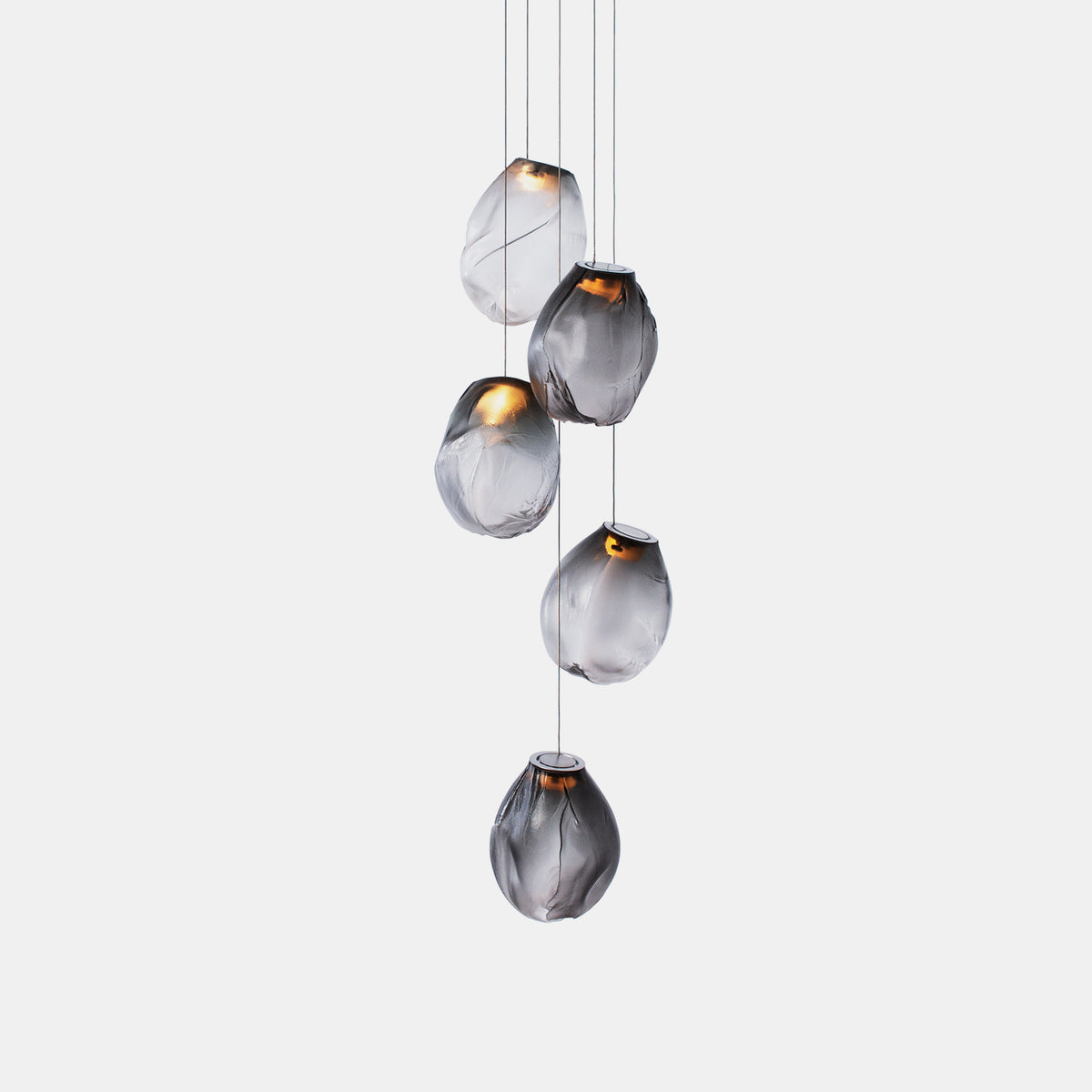 Clear Glass Pendant Light Fixture — Pendant Light | Maison Monashee — view 34