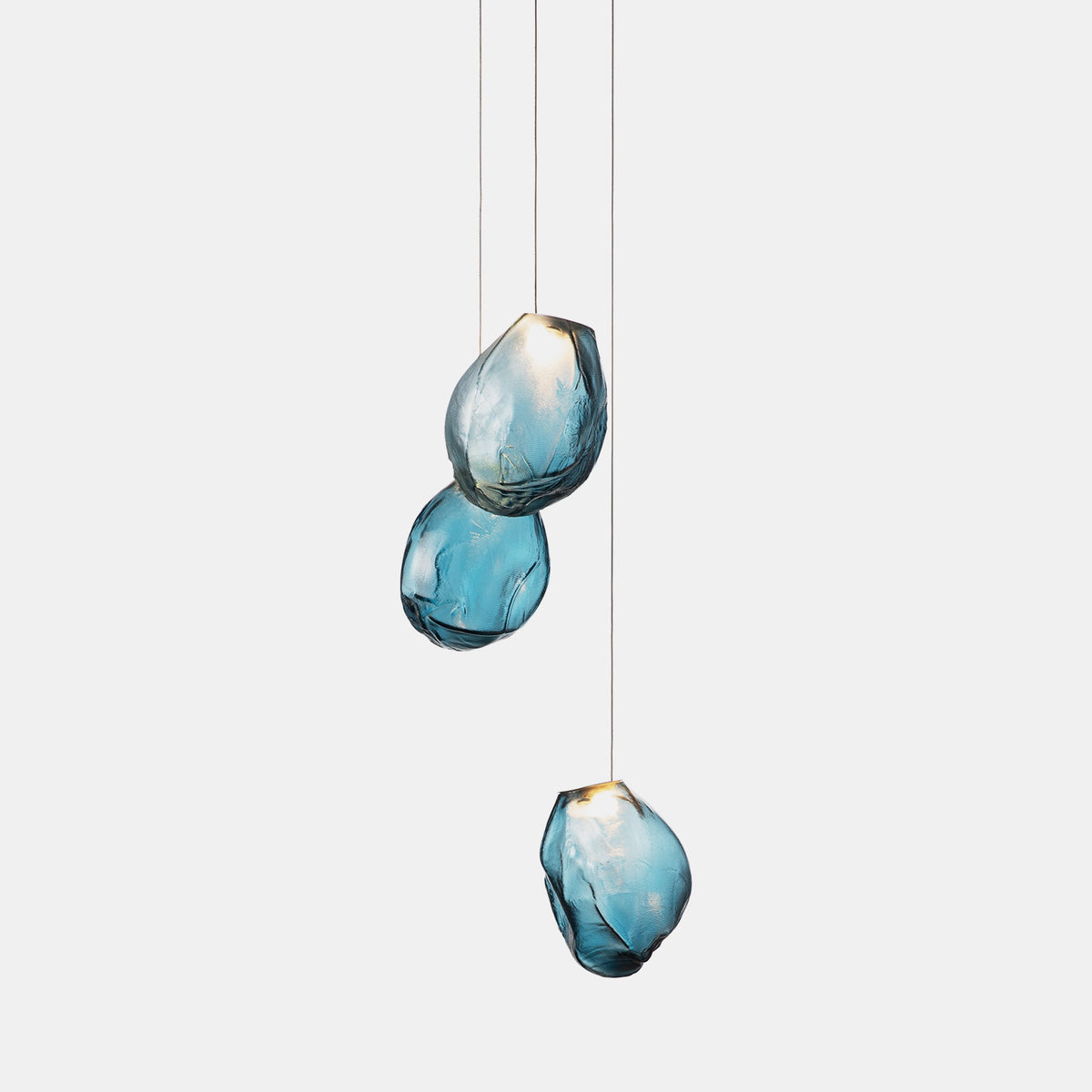 Clear Glass Pendant Light Fixture — Pendant Light | Maison Monashee — view 78