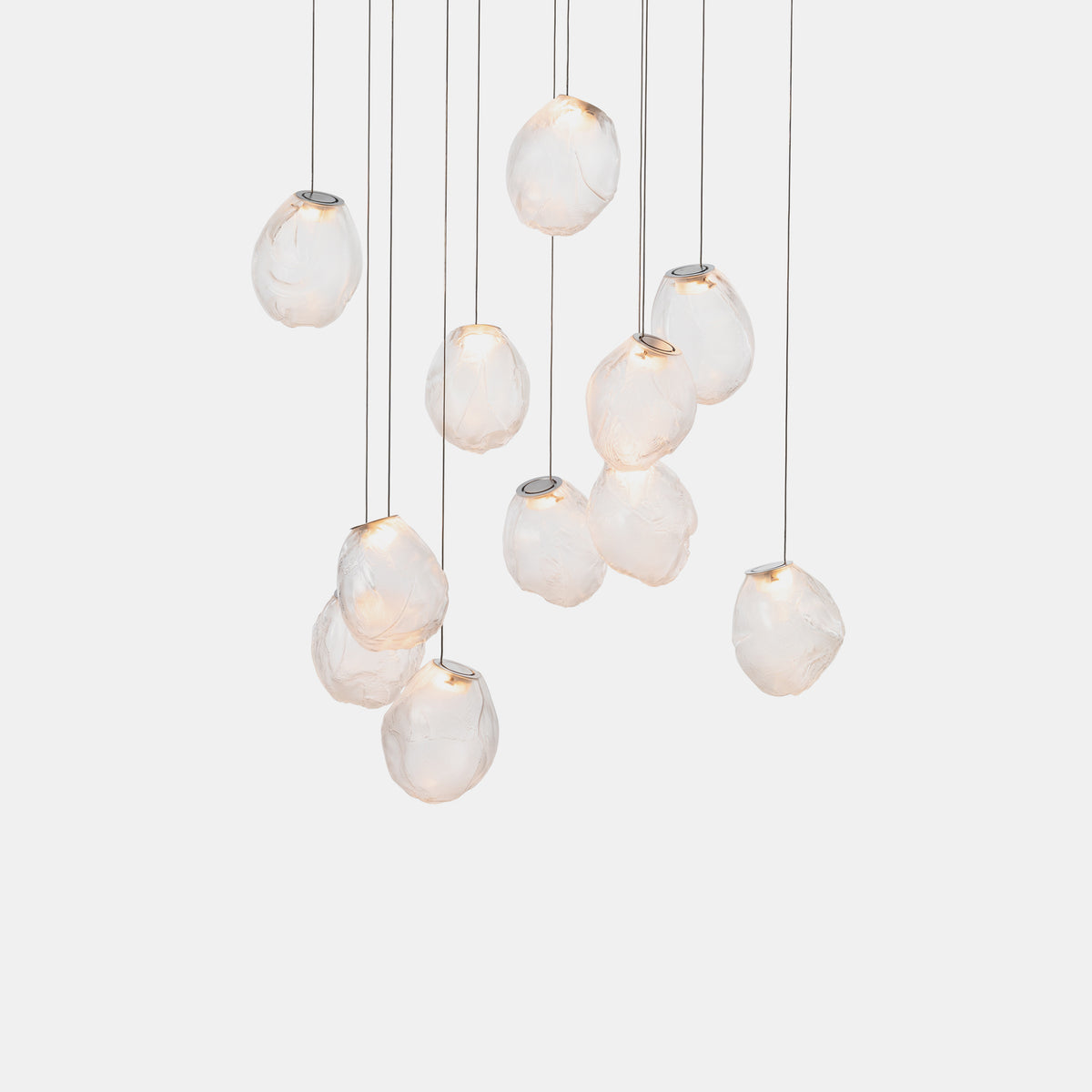 Clear Glass Pendant Light Fixture — Pendant Light | Maison Monashee — view 37