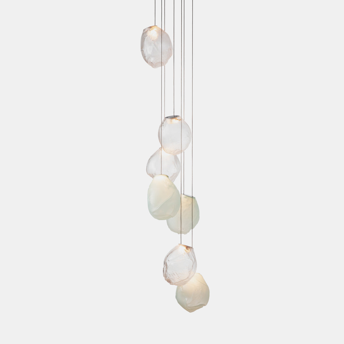 Clear Glass Pendant Light Fixture — Pendant Light | Maison Monashee — view 38