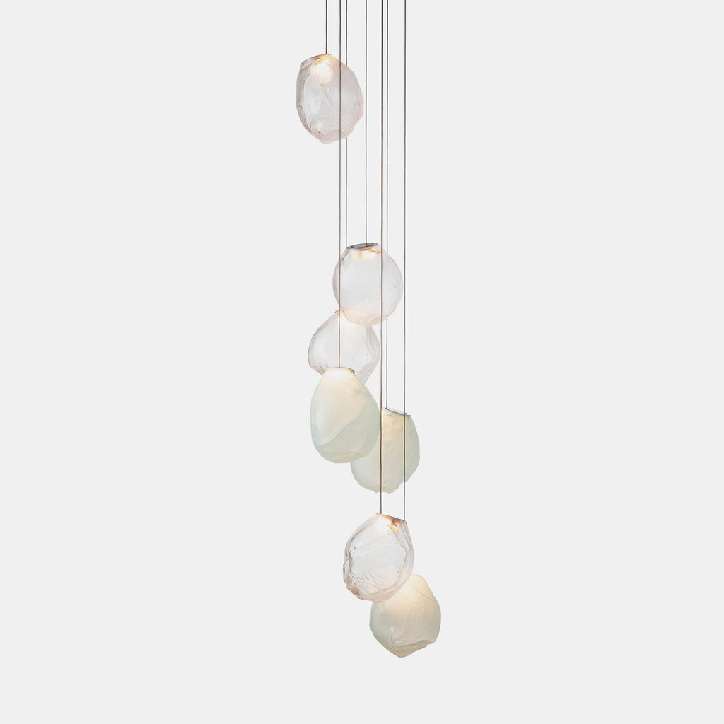 Clear Glass Pendant Light Fixture — Pendant Light | Maison Monashee — view 81