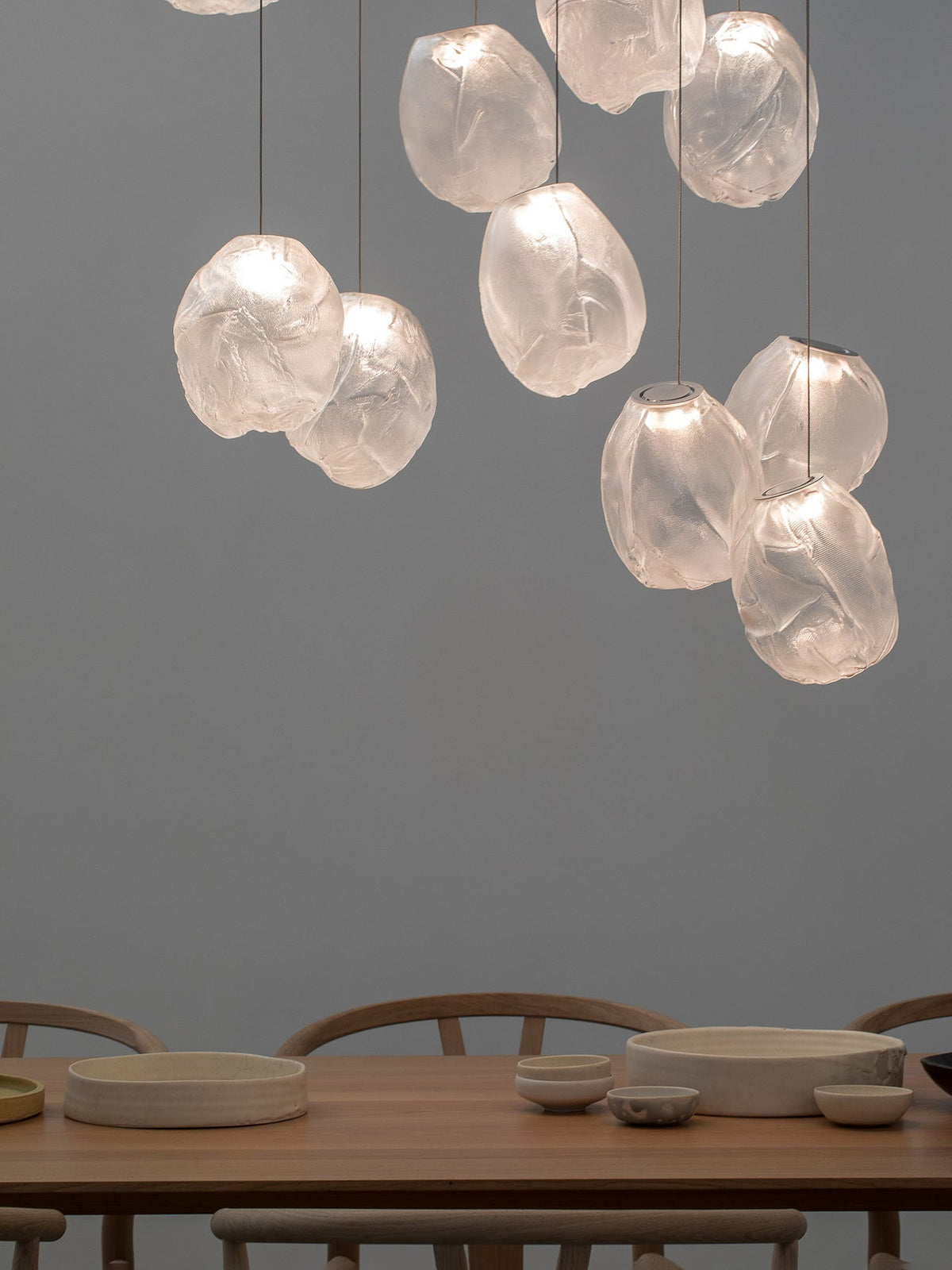 Clear Glass Pendant Light Fixture — Pendant Light | Maison Monashee — view 88
