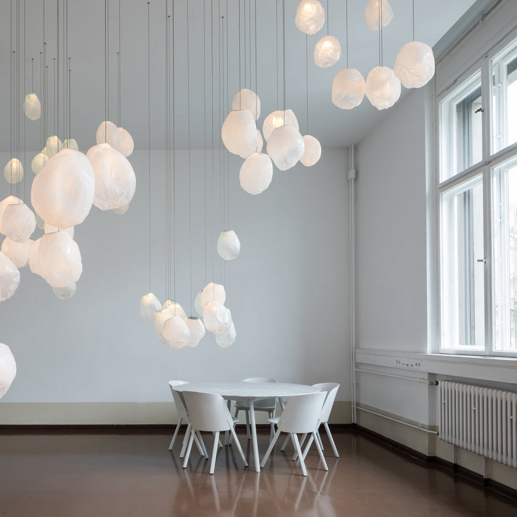 Clear Glass Pendant Light Fixture — Pendant Light | Maison Monashee — view 89
