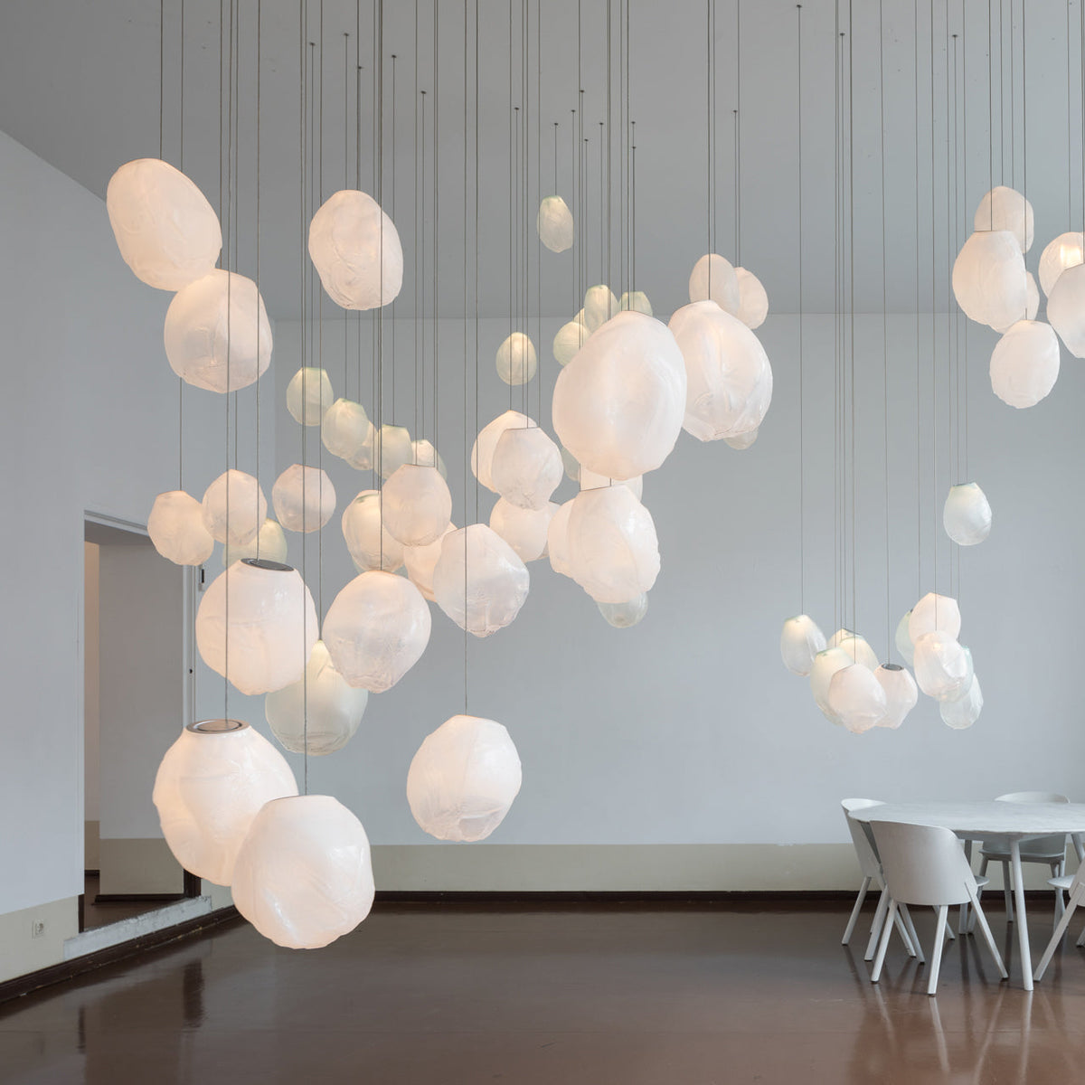 Clear Glass Pendant Light Fixture — Pendant Light | Maison Monashee — view 90