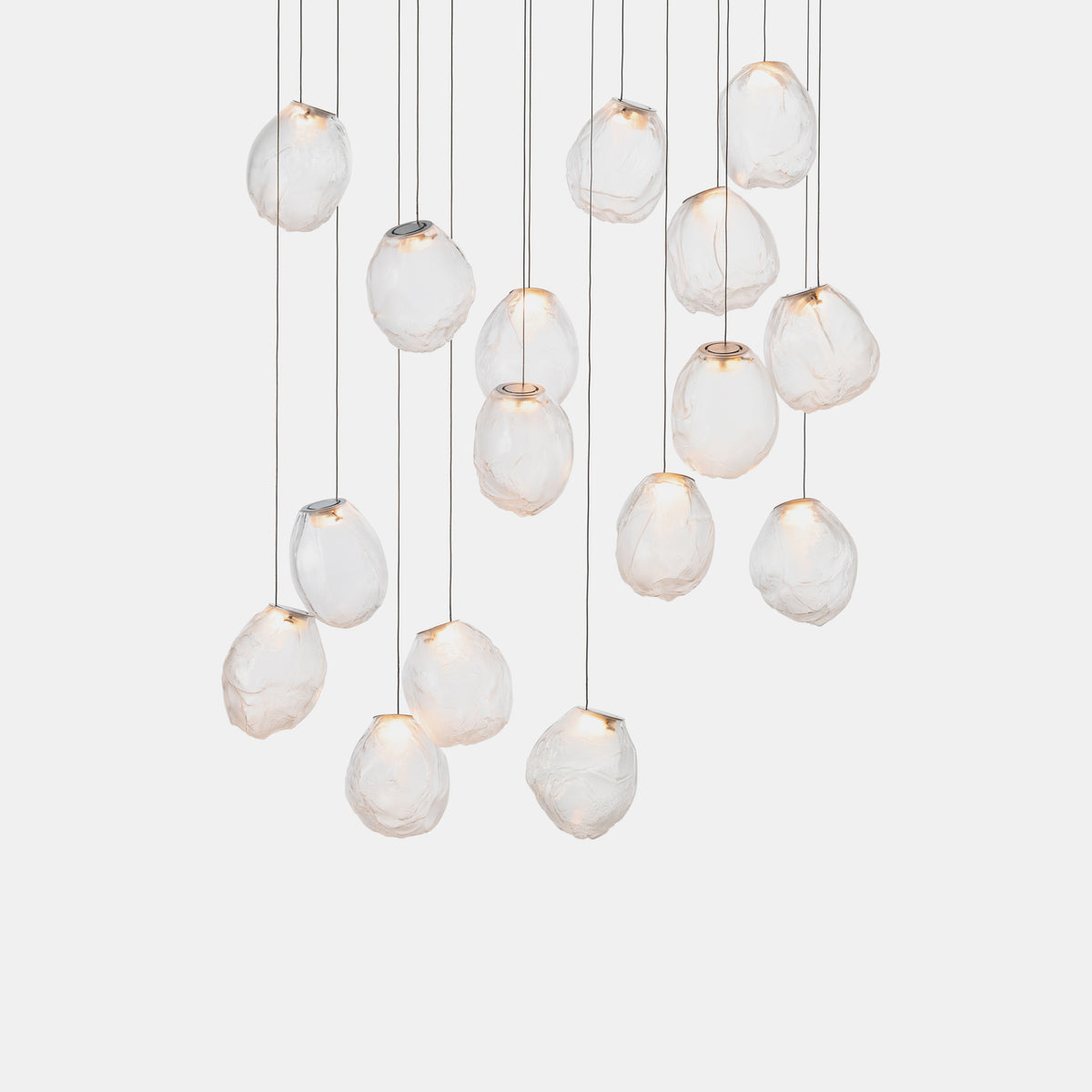 Clear Glass Pendant Light Fixture — Pendant Light | Maison Monashee — view 92