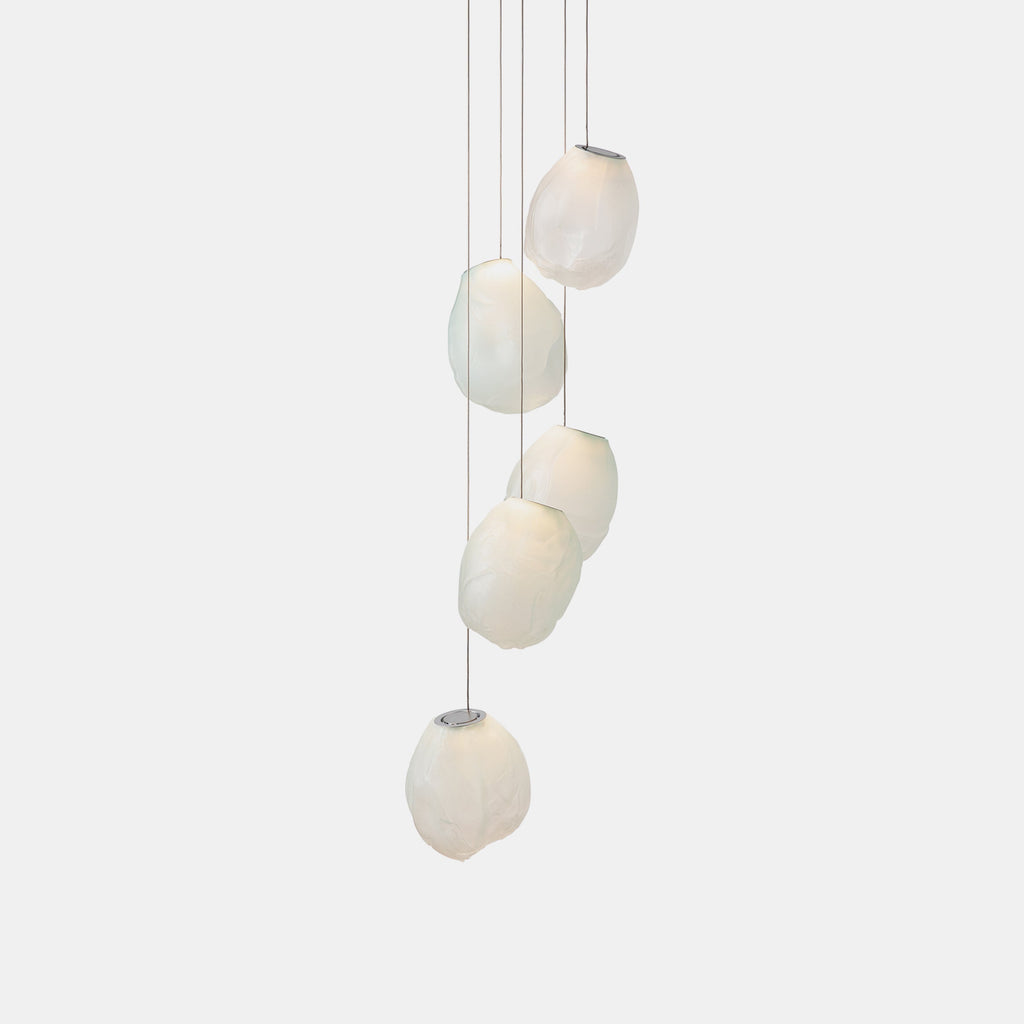 Clear Glass Pendant Light Fixture — Pendant Light | Maison Monashee — view 47
