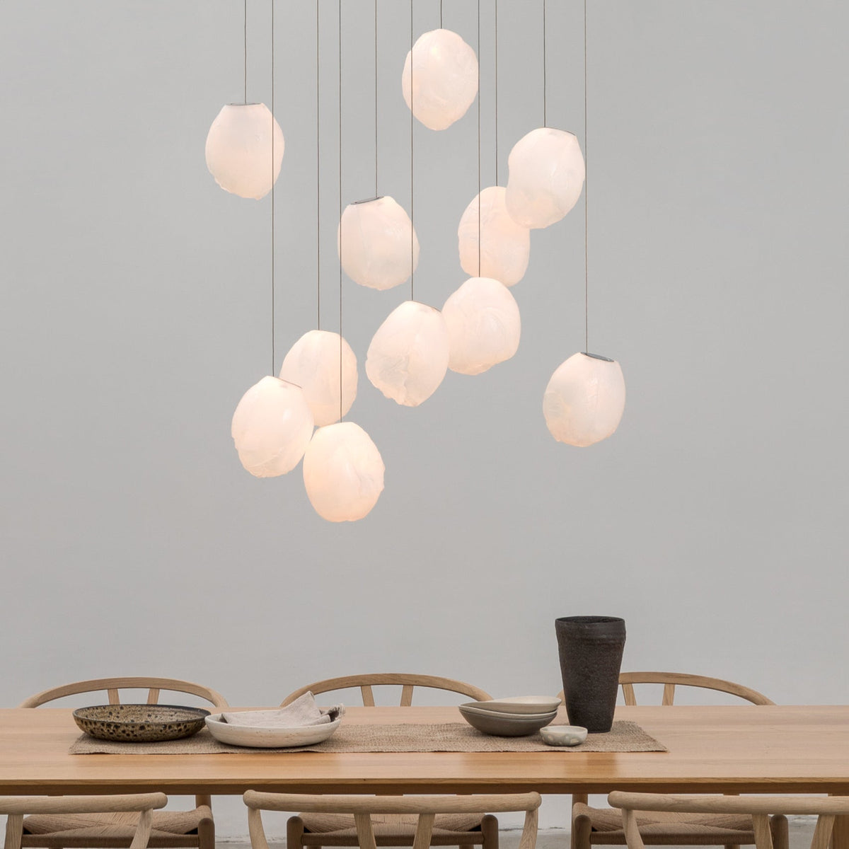Clear Glass Pendant Light Fixture — Pendant Light | Maison Monashee — view 2