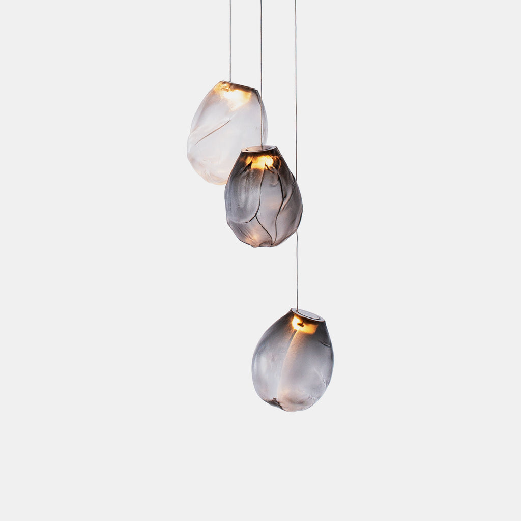Clear Glass Pendant Light Fixture — Pendant Light | Maison Monashee — view 56
