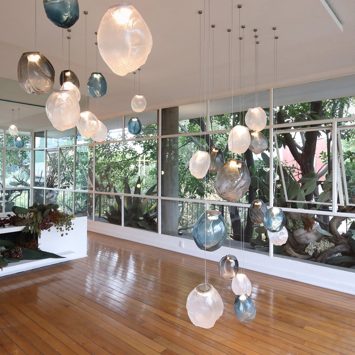 Clear Glass Pendant Light Fixture — Pendant Light | Maison Monashee — view 114