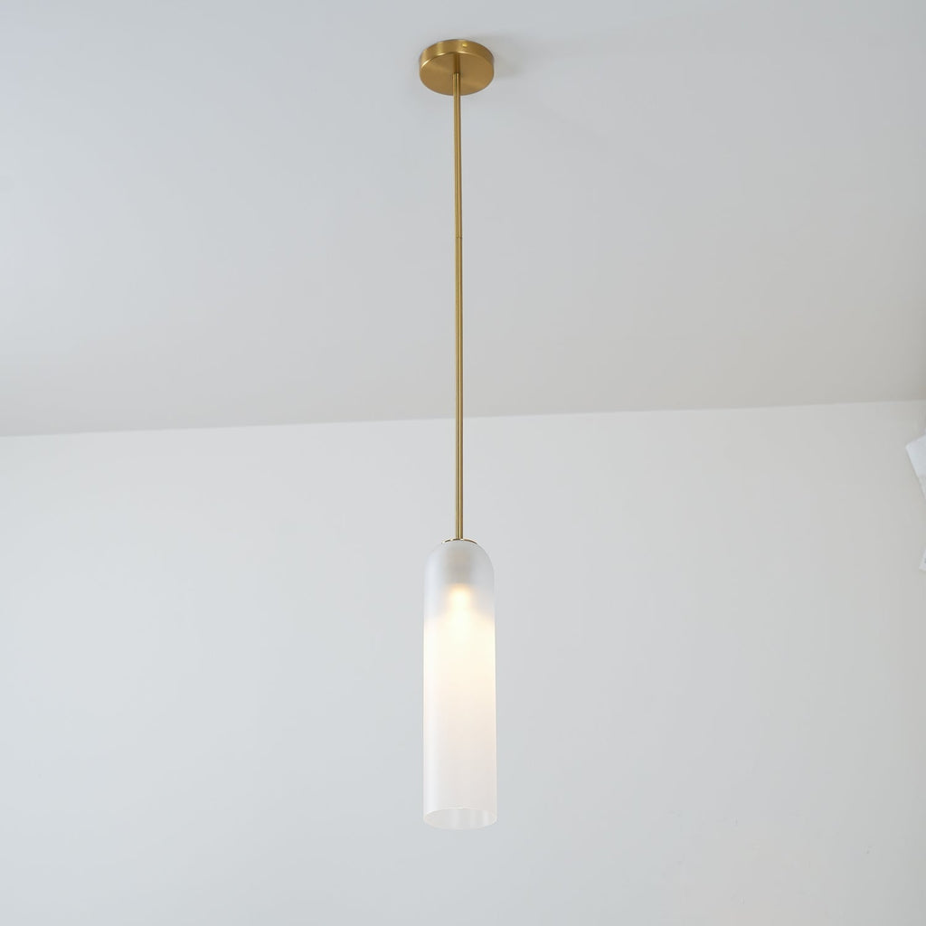 Long Glass Pendant Light — Pendant Light | Maison Monashee — view 9