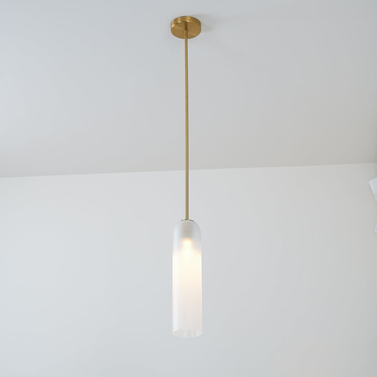 Long Glass Pendant Light — Pendant Light | Maison Monashee — view 9
