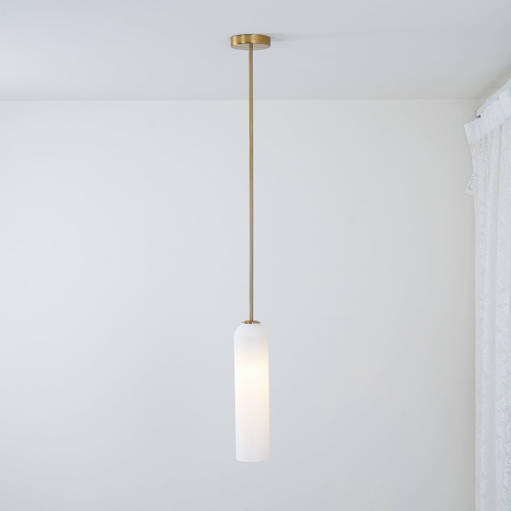 Long Glass Pendant Light — Pendant Light | Maison Monashee — view 10