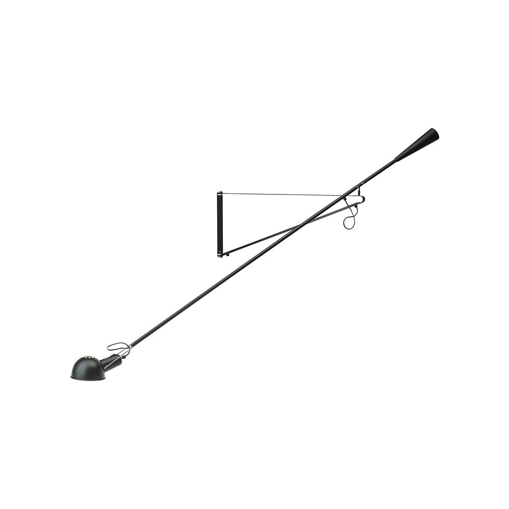 Black Swing-Arm Wall Light — Wall Sconce | Maison Monashee — view 43