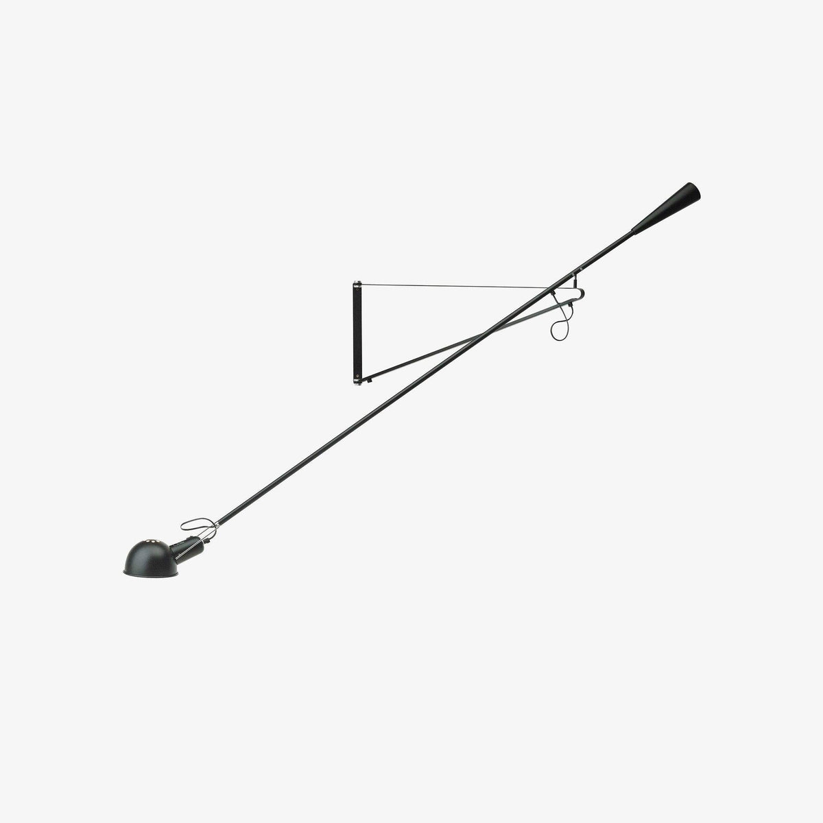 Black Swing-Arm Wall Light — Wall Sconce | Maison Monashee — view 47