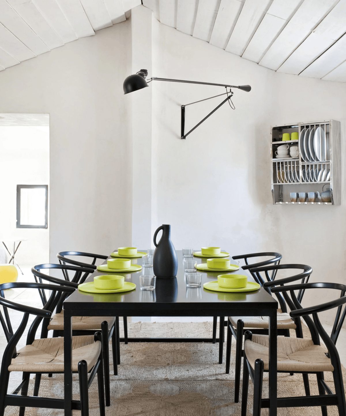 Black Swing-Arm Wall Light — Wall Sconce | Maison Monashee — view 10