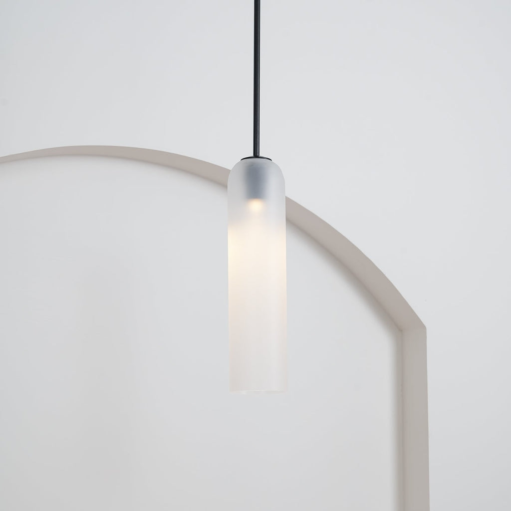 Long Glass Pendant Light — Pendant Light | Maison Monashee — view 12
