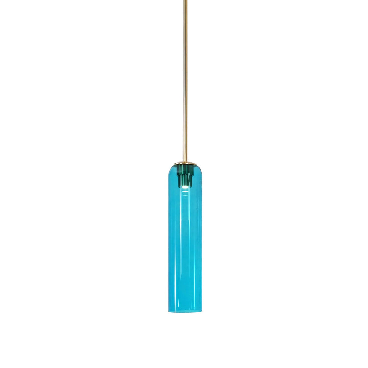 Long Glass Pendant Light — Pendant Light | Maison Monashee — view 37