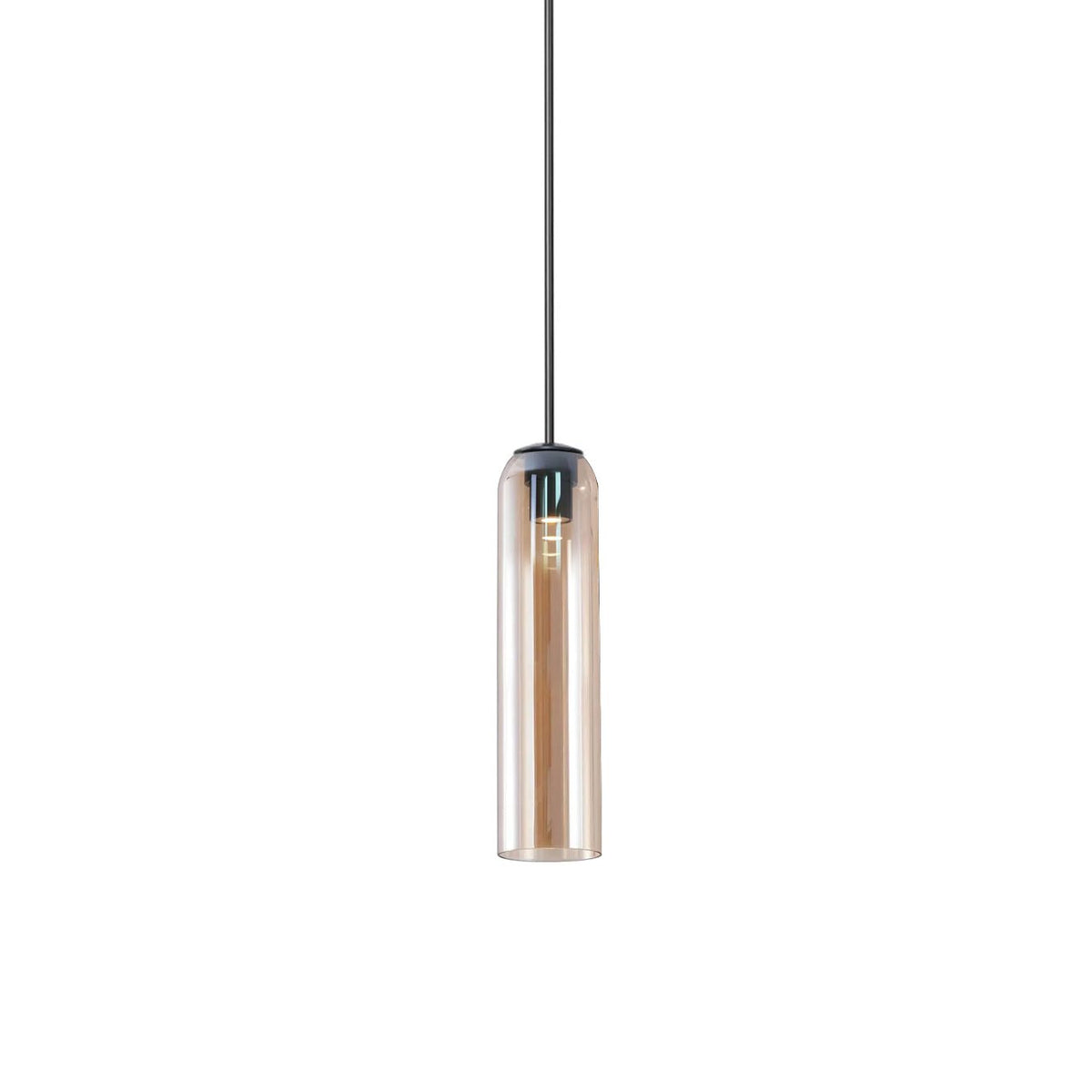 Long Glass Pendant Light — Pendant Light | Maison Monashee — view 24