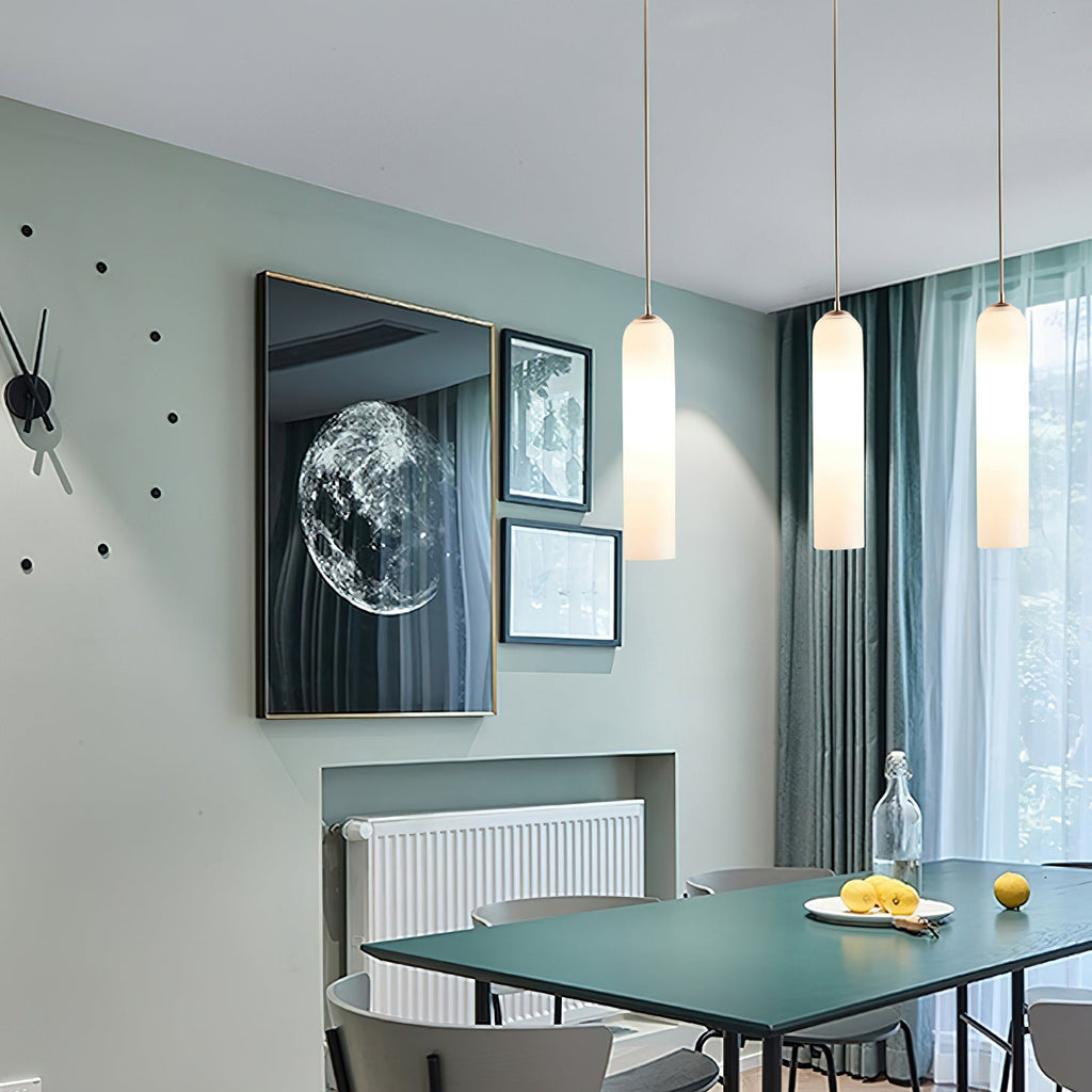 Long Glass Pendant Light — Pendant Light | Maison Monashee — view 28