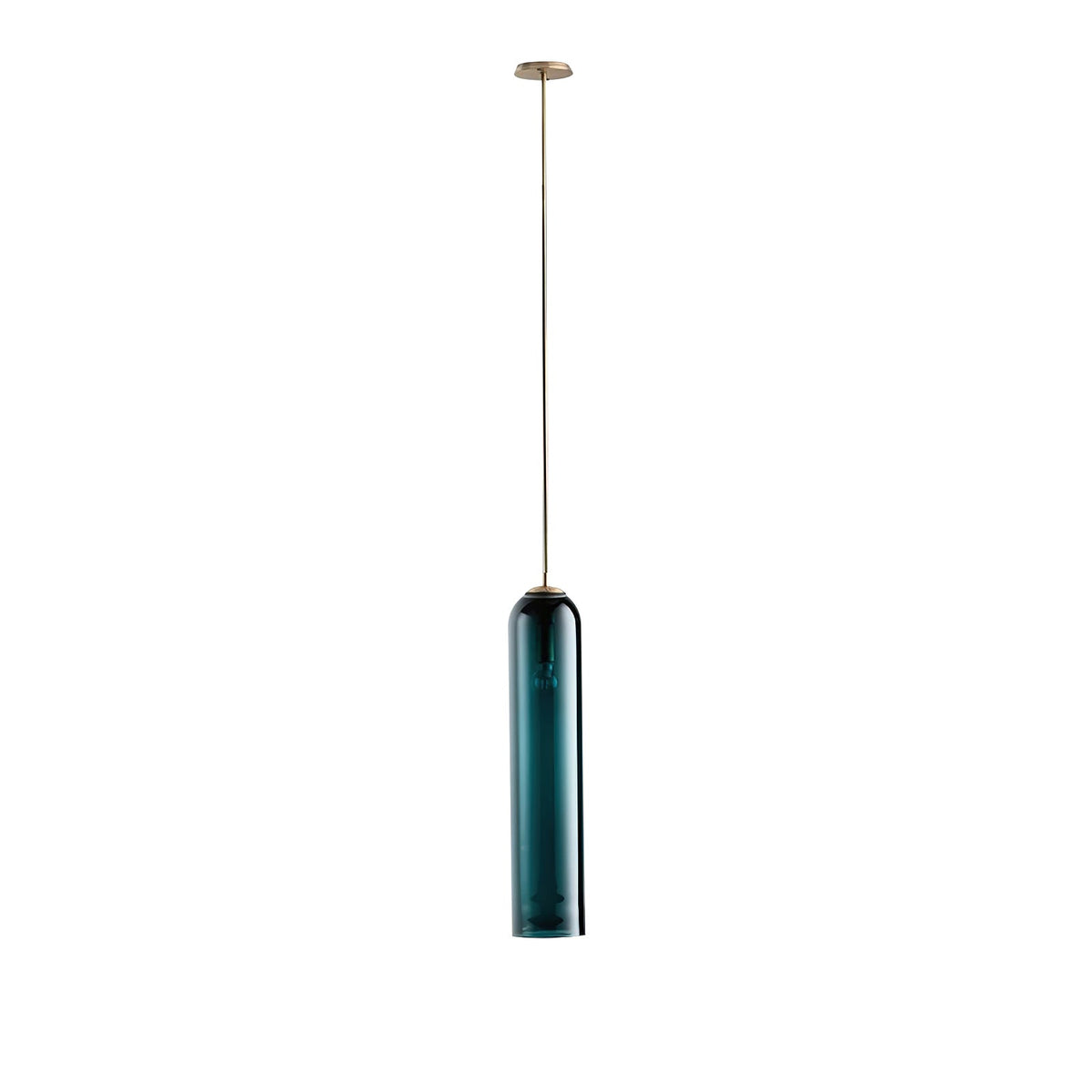 Long Glass Pendant Light — Pendant Light | Maison Monashee — view 30