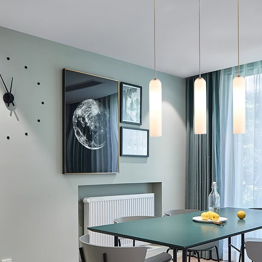 Long Glass Pendant Light — Pendant Light | Maison Monashee — view 3