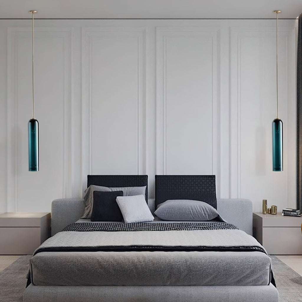 Long Glass Pendant Light — Pendant Light | Maison Monashee — view 31