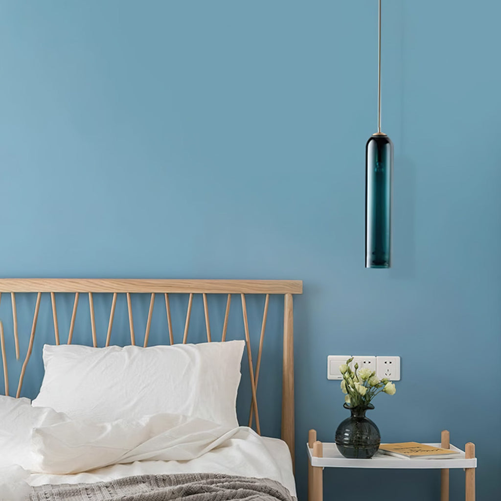 Long Glass Pendant Light — Pendant Light | Maison Monashee — view 32