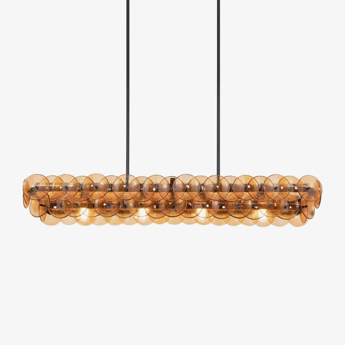 Rectangular Linear Chandelier — Chandelier | Maison Monashee