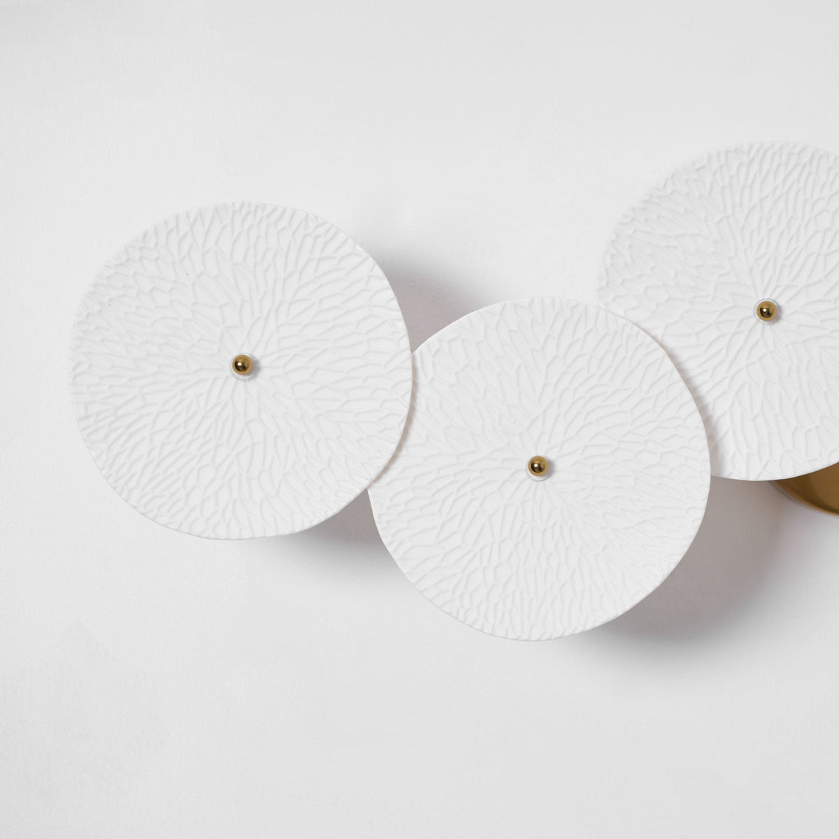 White Flower Wall Sconce — Wall Sconce | Maison Monashee — view 17