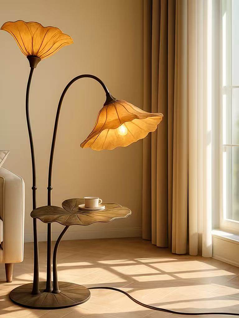 Flower Petal Floor Lamp — Floor Lamp | Maison Monashee — view 11