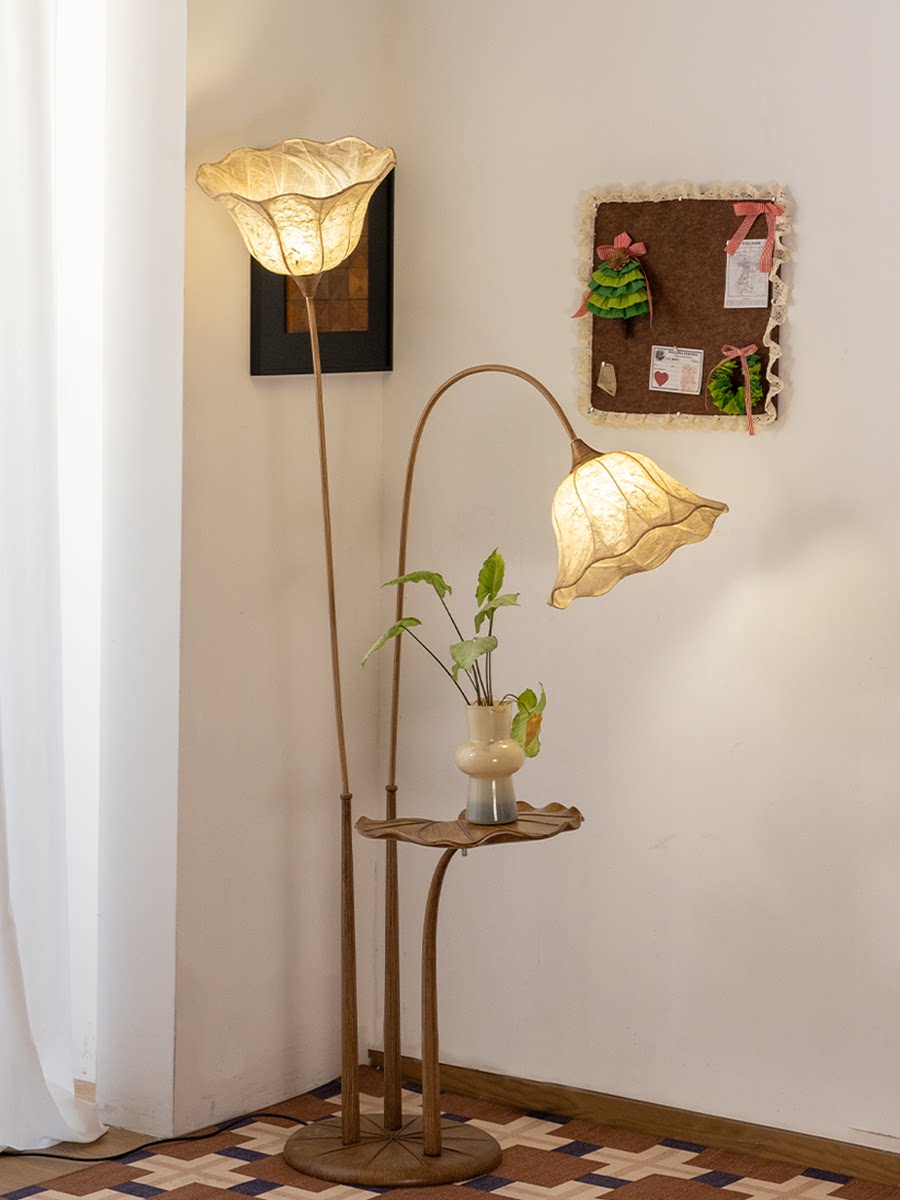 Flower Petal Floor Lamp — Floor Lamp | Maison Monashee — view 12
