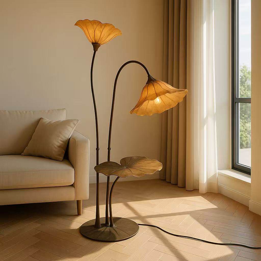 Flower Petal Floor Lamp — Floor Lamp | Maison Monashee — view 2
