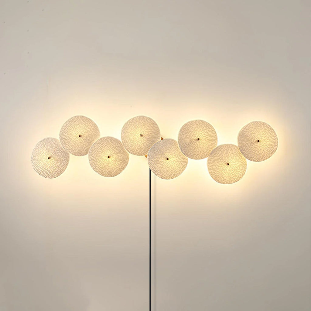 White Flower Wall Sconce — Wall Sconce | Maison Monashee — view 8