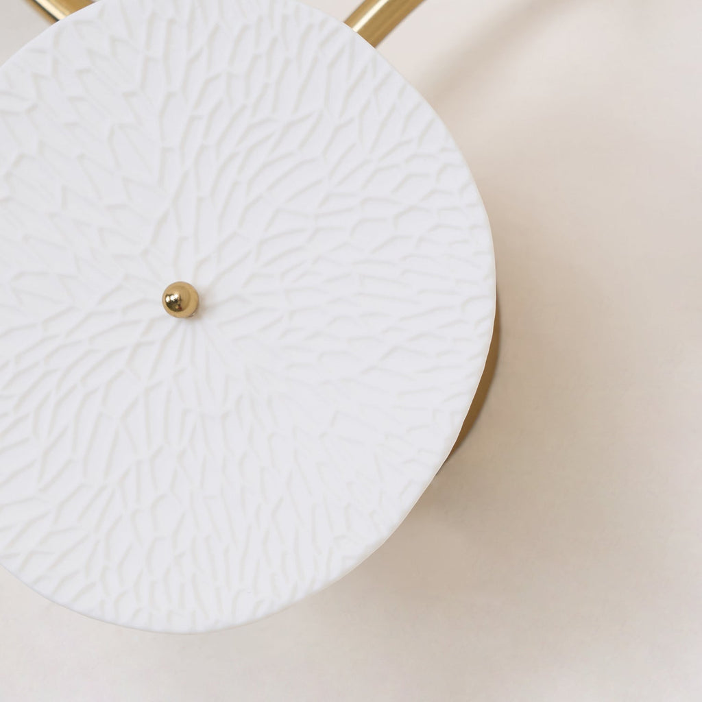 White Flower Wall Sconce — Wall Sconce | Maison Monashee — view 9