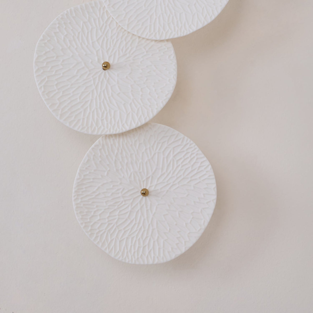 White Flower Wall Sconce — Wall Sconce | Maison Monashee — view 15