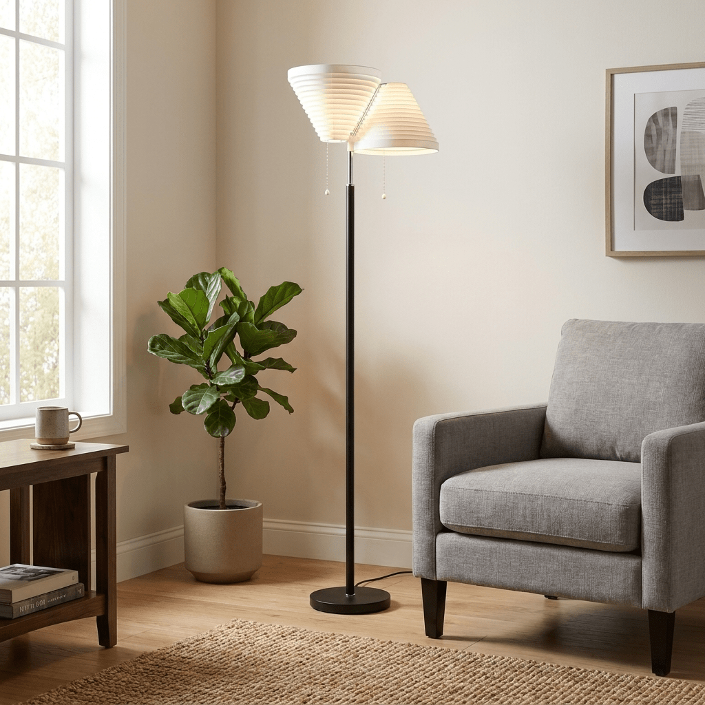 Metal Floor Lamp — Floor Lamp | Maison Monashee — view 2