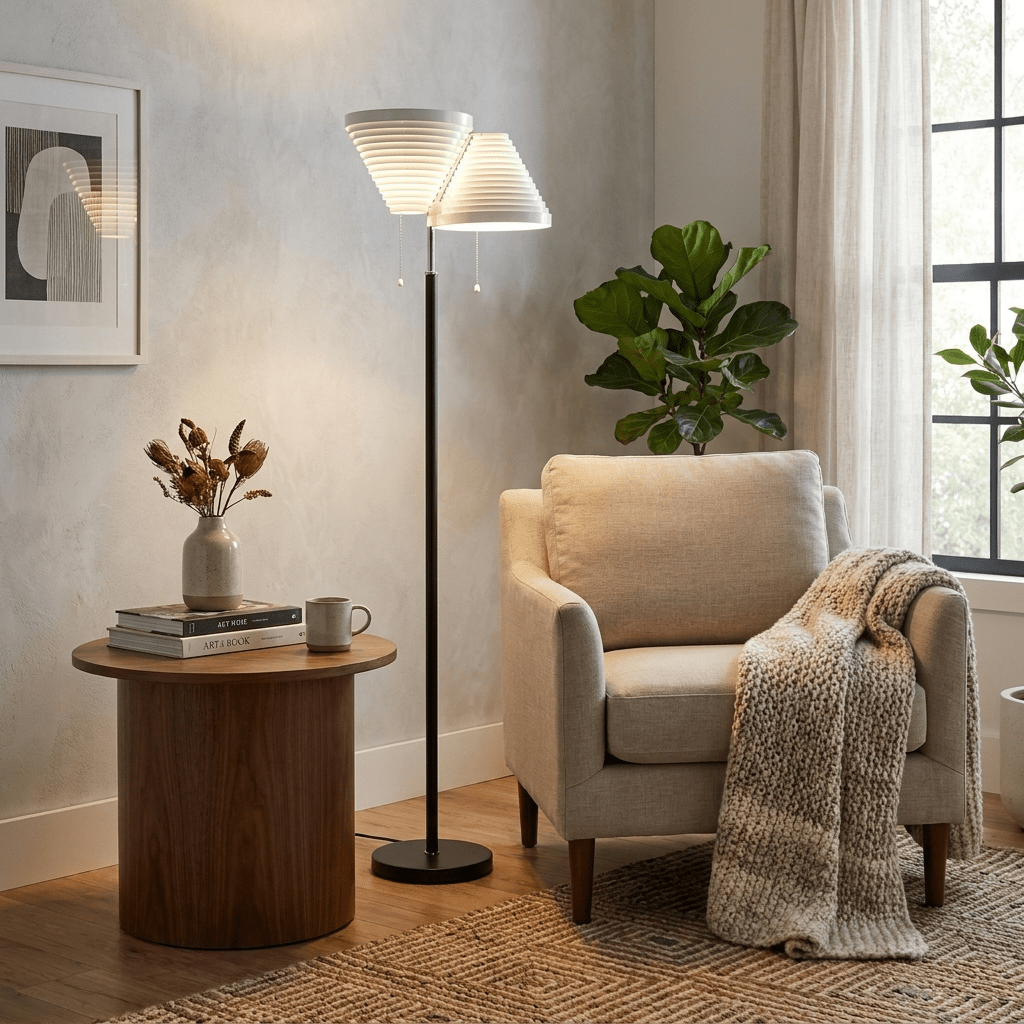 Metal Floor Lamp — Floor Lamp | Maison Monashee — view 4