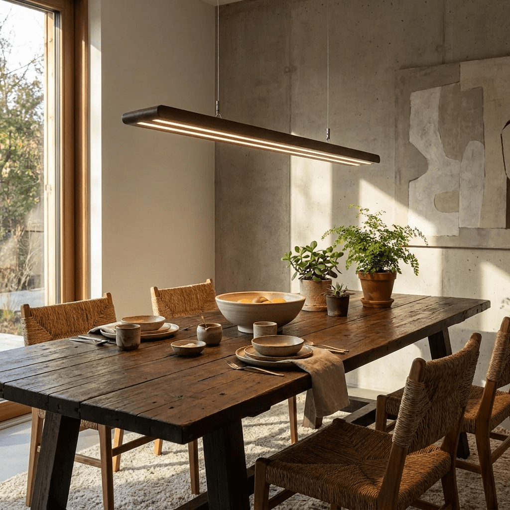 Commercial Linear Pendant Lighting — Pendant Light | Maison Monashee — view 3