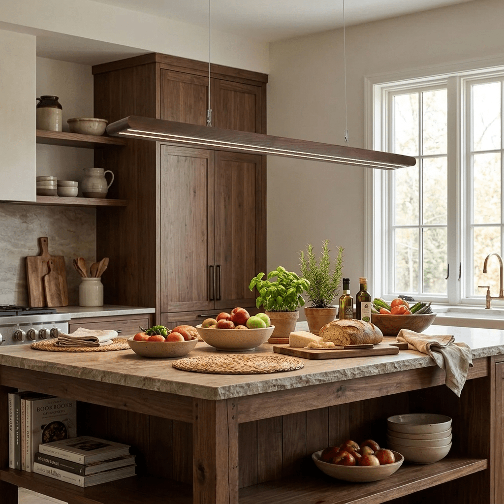Commercial Linear Pendant Lighting — Pendant Light | Maison Monashee — view 5