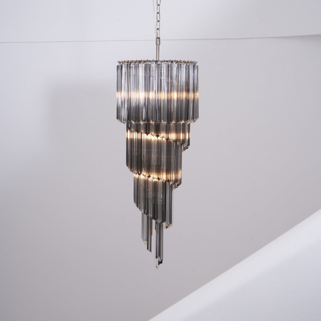 Spiral Pendant Chandelier — Chandelier | Maison Monashee — view 6