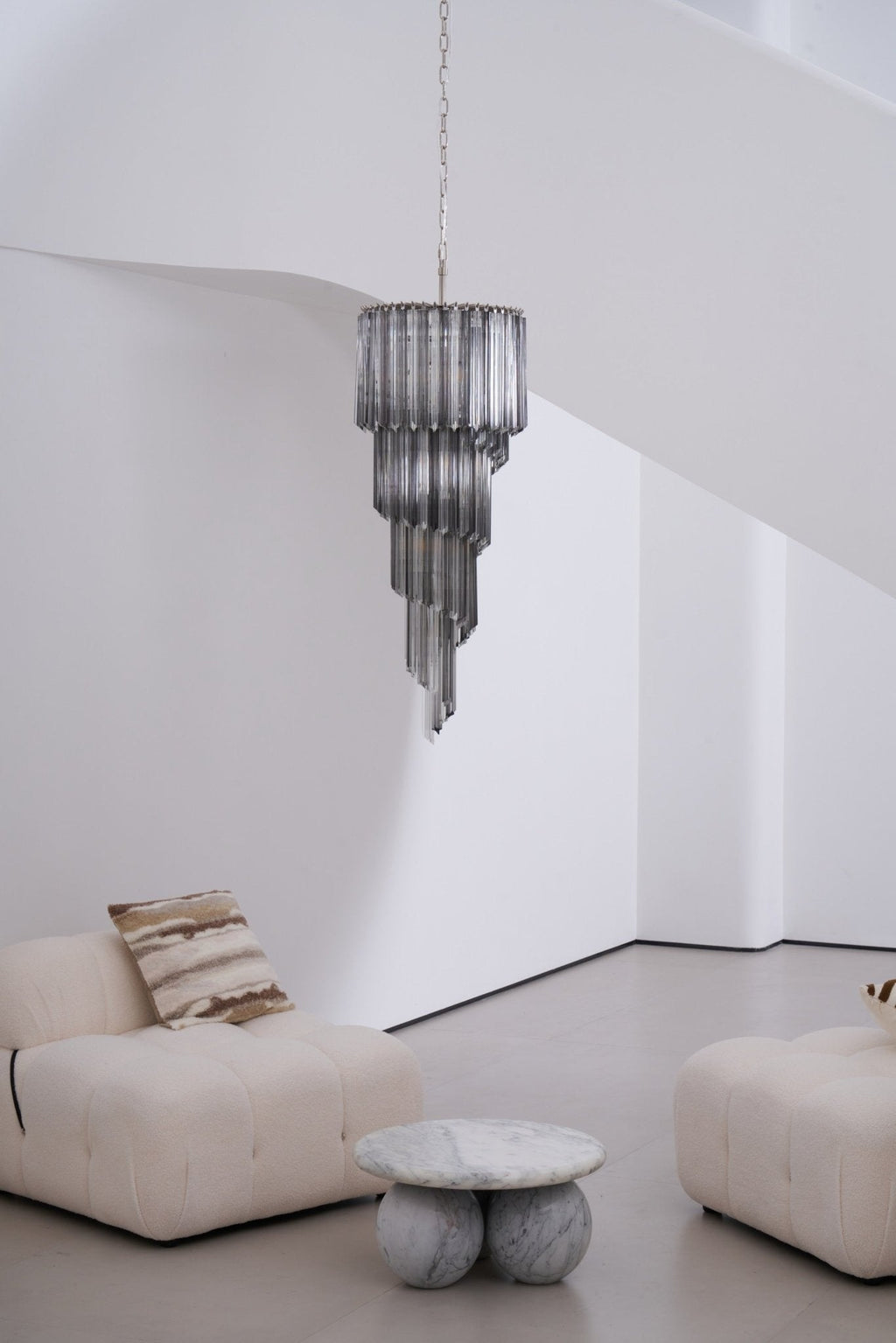 Spiral Pendant Chandelier — Chandelier | Maison Monashee — view 29
