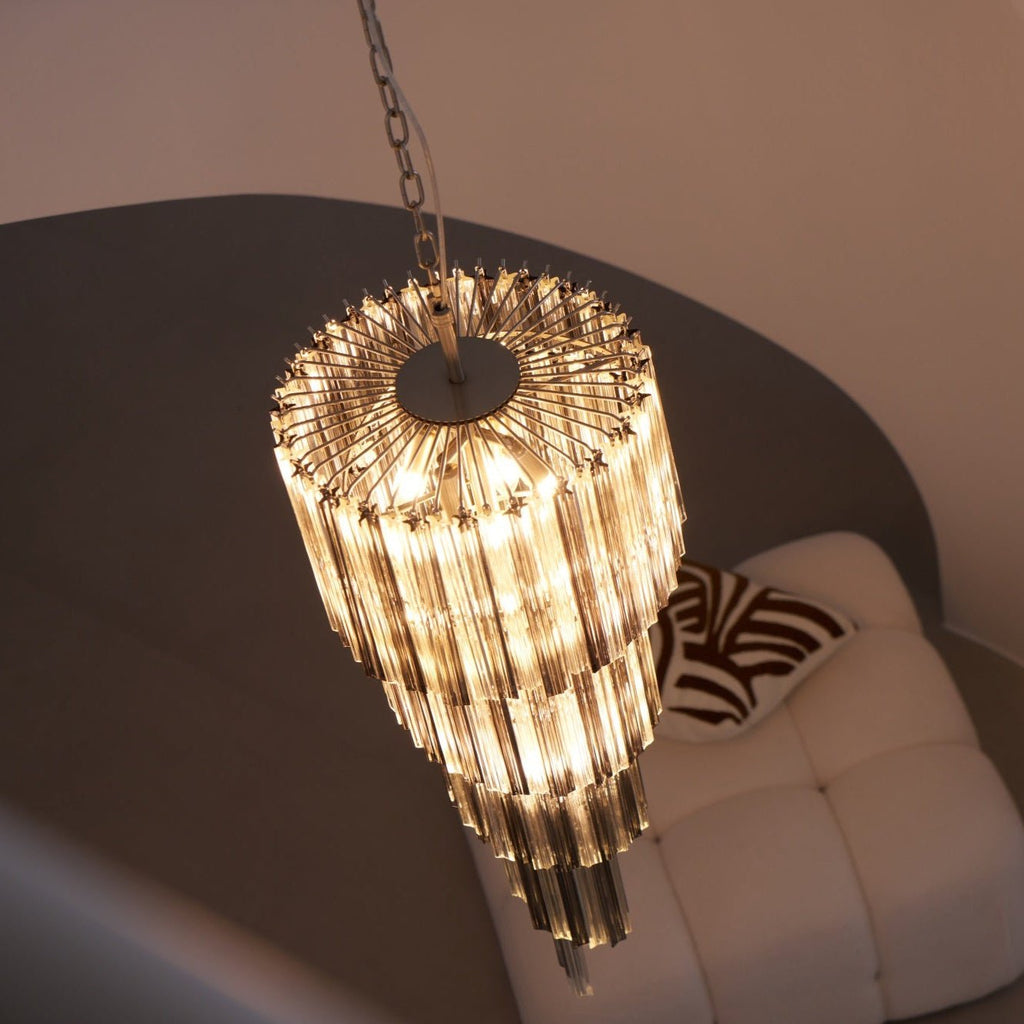 Spiral Pendant Chandelier — Chandelier | Maison Monashee — view 18