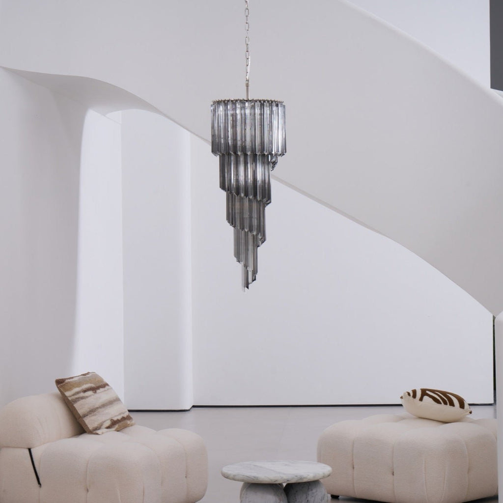 Spiral Pendant Chandelier — Chandelier | Maison Monashee — view 30