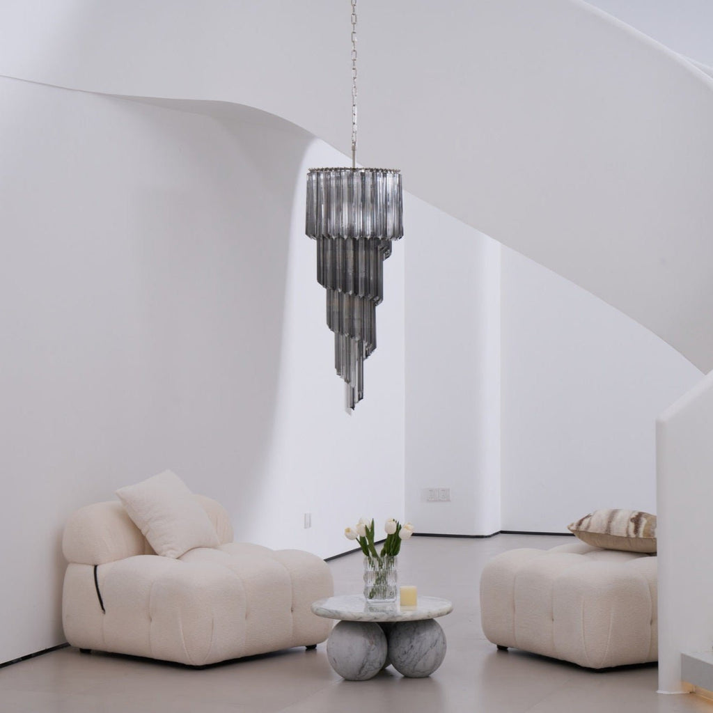 Spiral Pendant Chandelier — Chandelier | Maison Monashee — view 34