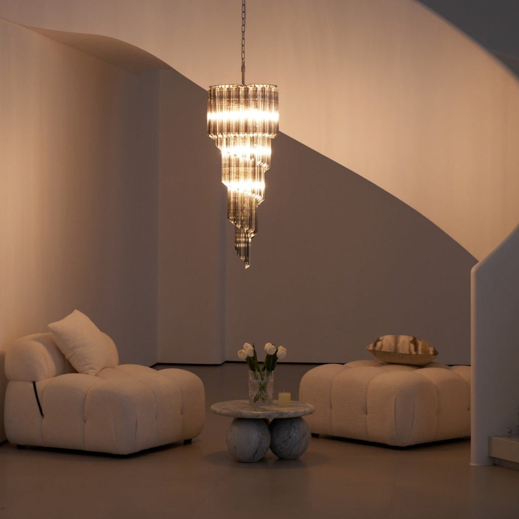 Spiral Pendant Chandelier — Chandelier | Maison Monashee — view 40