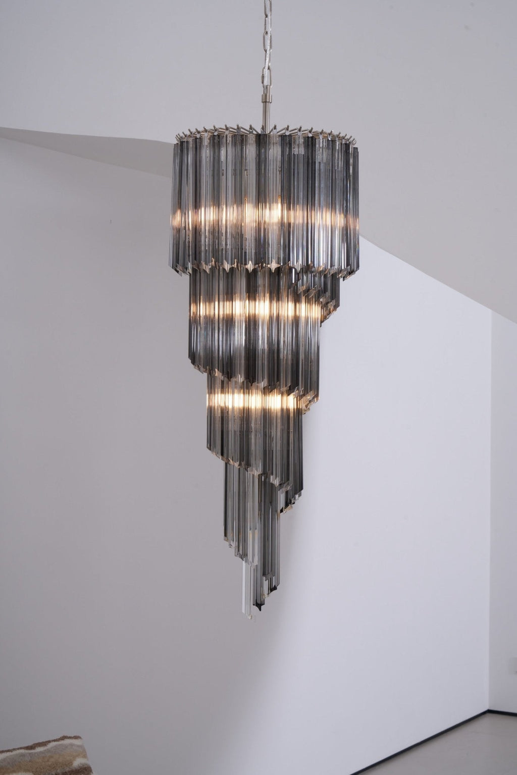 Spiral Pendant Chandelier — Chandelier | Maison Monashee — view 24