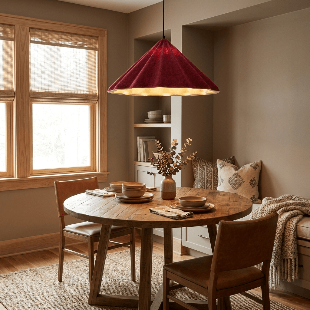 Large Cone Pendant Light — Pendant Light | Maison Monashee — view 4